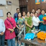 एआरपी एसोसिएशन द्वारा नवागत बीएसए का भव्य स्वागत। 