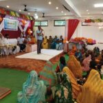 सेवापुरी में राज्य ग्रामीण आजीविका मिशन के अन्तर्गत वार्षिक आमसभा की बैठक का आयोजन।