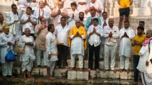 काशी की आस्था, संस्कृति और लोककल्याण के संकल्प के साथ प्रदेश अध्यक्ष अजय राय ने पांचवी बार की पंचकोशी यात्रा।