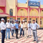 मानसून से पहले छपरा जंक्शन का डीआरएम ने किया व्यापक निरीक्षण,यात्री सुविधाओं व पुनर्विकास योजनाओं की समीक्षा।