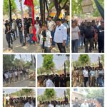 ताजखानपुर इमामबारगाह से रिवायती अंदाज के साथ बरामद हुआ सातवीं मोहर्रम का जुलूस, चारों गांव ने एक साथ मनाया यौम-ए-अज़ा