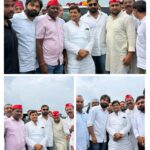 पूर्वांचल एक्सप्रेसवे पर शिवपाल यादव का जोरदार स्वागत, समाजवादी पार्टी केसैकड़ों समर्थक रहे मौजूद